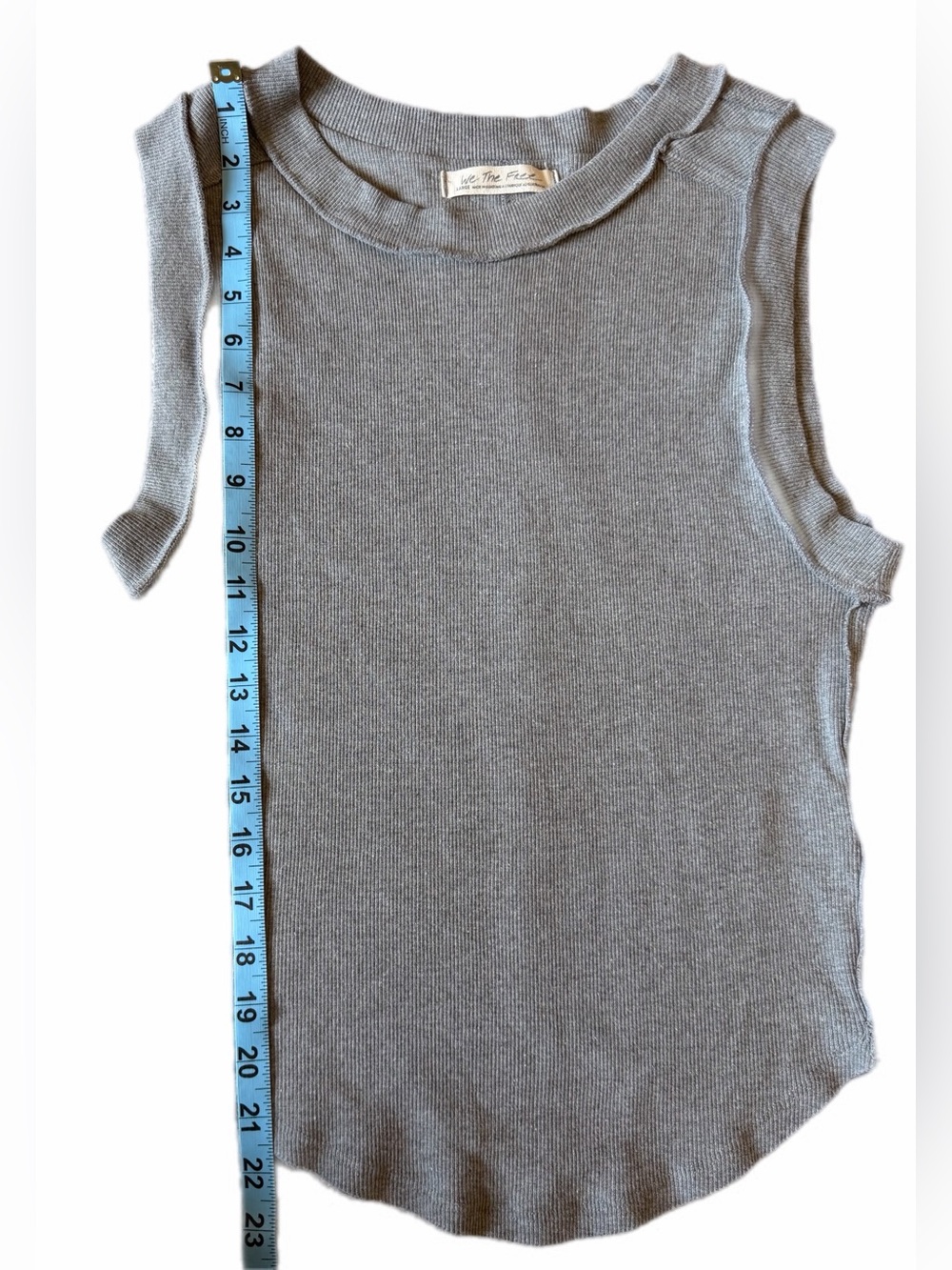 We the Free  Grey Kate Tank Large Like New - Picture 6 of 10